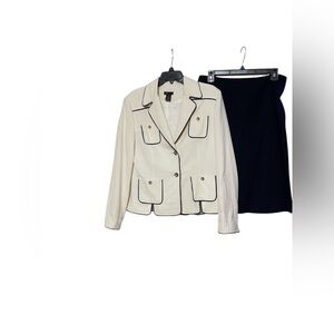 Grace Elements Navy & Cream Suit‎